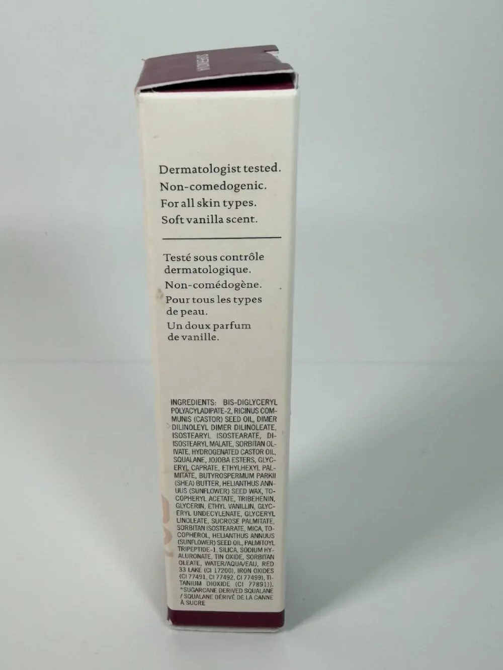 Biossance Pro-Peptide Lip Perfector Supernova NIB Vegan Hydrating Lip Treatment